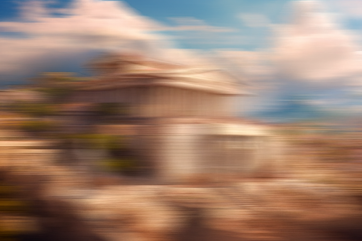 Abstract landscape background